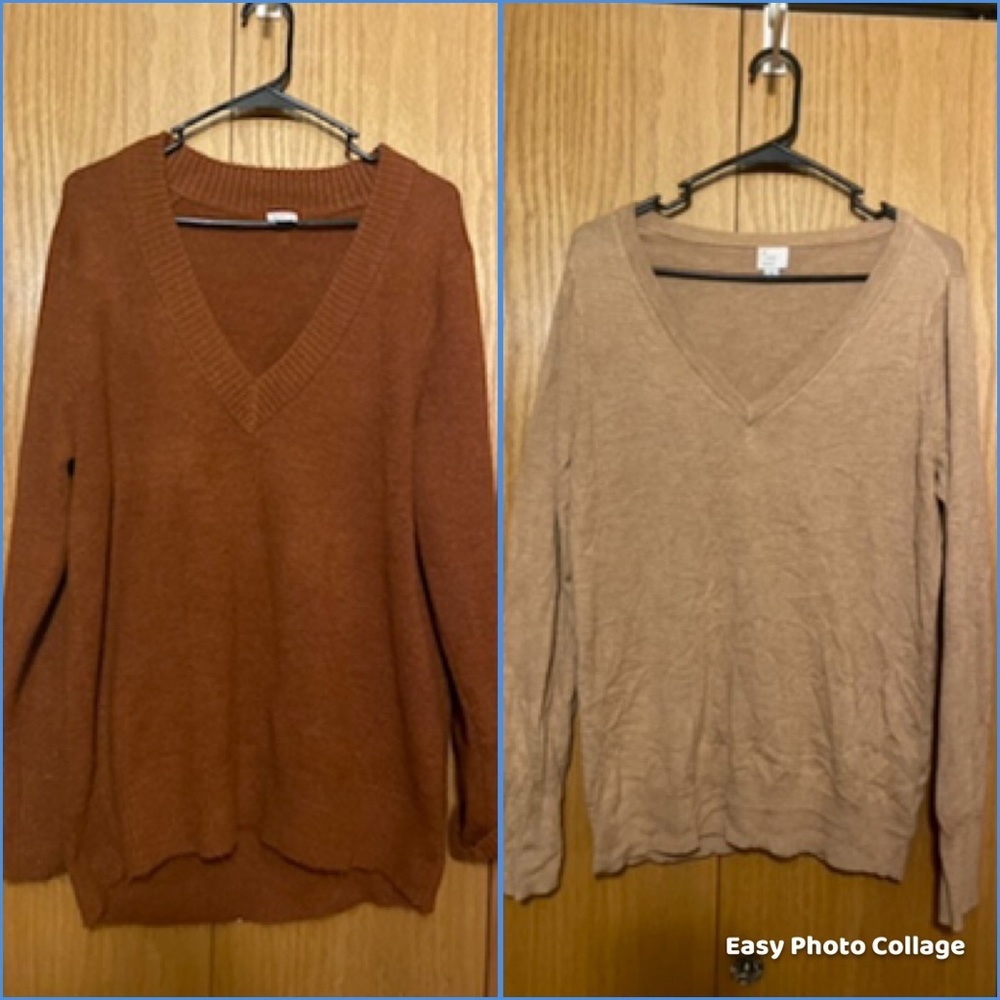 Large fall sweaters 🍂